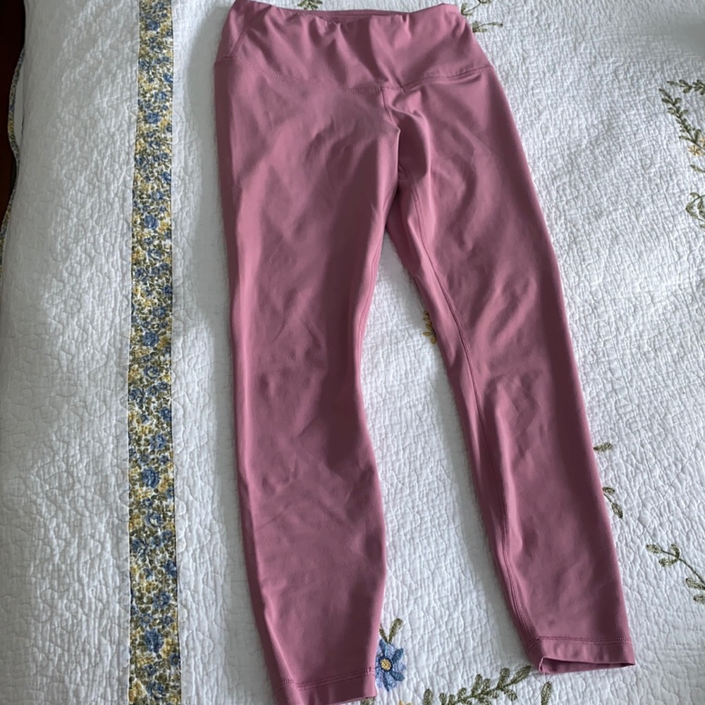 Pink leggings, size XS
